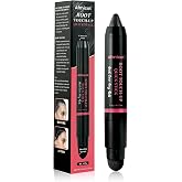 Afmicat Root Touch Up Stick for Gray Roots &amp; Thinning Hair, Black | 0.12 Oz, Long Lasting &amp; Water-Resistant Hair Touch Up Stick, Quick Cover Hair Concealer for Men &amp; Women, Temporary Hair Color