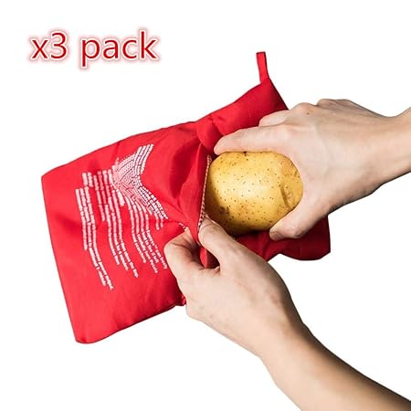 VPlus - Bolsa de cocina para microondas, 3 unidades, color ...