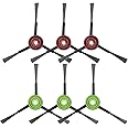 Replacement Side Brushes for ECOVACS Deebot Ozmo T8 T8+ T8 Aivi T8 AIVI+ T8 MAX T9+ T5 N8+ / N8+ N8 Pro N8 Pro + / N8 Pro+ N10 PLUS N7 OZMO 920 950 for Yeedi Vac 2 Pro Vac Max Vac Station Vacuums
