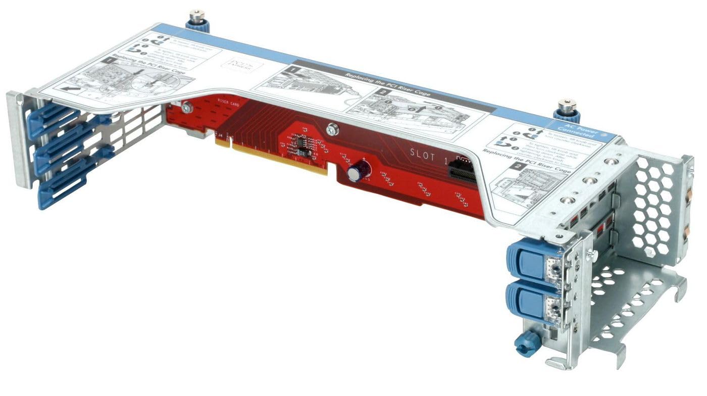 Aruba a Hewlett Packard Enterprise company HPE x8/x16/x8 Riser Kit - Carte fille - pour ProLiant DL360 Gen10, DL380 Gen10, DL385 Gen10, DL560 Gen10, DX560 Gen10