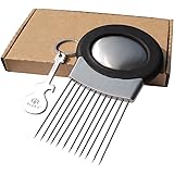 TopEs Onion Holder, Onion Slicer, Aid Safe Cutting Onion and Potato, Odor Remover & Chopper