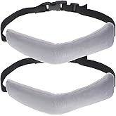 Unomor Travel Head Support Belt by Brand Adjustable Airplane Head Strap for Comfortable Sleep on Flights Cars and Trains Soft Cloth Material Lightweight and Portable Travel Sleep Accessory