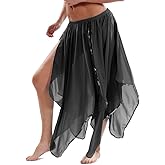 Miss Belly Dance Women's 4 Panel Chiffon Skirt