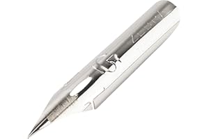 ZEBRA TECHNOLOGIES Zebra Comic G Model Chrome Pen Nib, 10 Nibs (1 Pack) (PG-6B-C-K)
