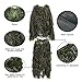 OUTERDO Camo Suits Ghillie Suits 3D Leaves Woodland Camouflage Clothing Army Sniper Military Clothes and Pants for Jungle Hunting,Shooting, Airsoft,Wildlife Photography (Ghillie Suit)
