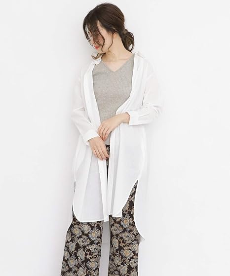 Amazon ケービーエフ ワンピース ドレス Kbf バックロングシャツワンピース レディース Off One ワンピース チュニック 通販