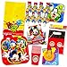 Mickey Mouse Party Supplies Ultimate Set (95 Pieces) -- Party Favors, Birthday Party Decorations, Plates, Cups, Napkins, Table Cover and More!