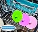 6-Pack Waterless Airlock Fermentation Lids for Wide Mouth Mason Jars, Mold Free, Food-Grade Silicone Easy Fermenting Lids for Sauerkraut, Kimchi, Pickles or Any Fermented Probiotic Food (3 Colors)
