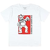 Five Nights at Freddy's T-Shirt Boys' Fazbear Color Block Design Short Sleeve Tee