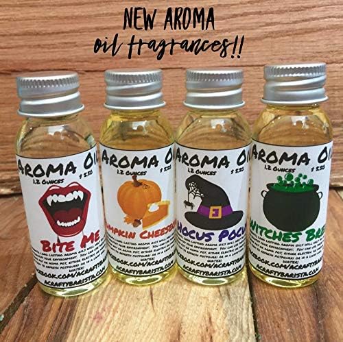 Halloween Aroma Oil Sampler 4 Pack, 1.2 Ounces Each