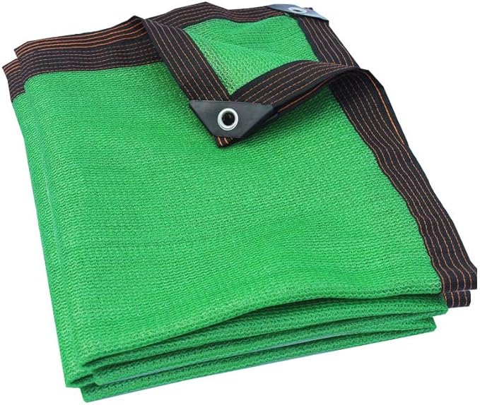 W·Z Sunblock Shade Cloth with Grommets, 85 Green Shade