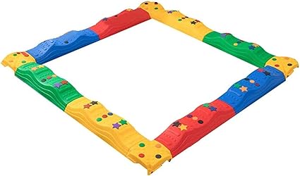 Amazon Co Jp Baby Halo 子供用触覚平均台木製橋感覚トレーニング機器子供用屋外ゲーム 運動 体操 遊び 子ども室内遊具 子供用 大型遊具 子供 遊具 子供プレゼント 子供のプレゼント 平均台セット スタイル04 ベビー マタニティ