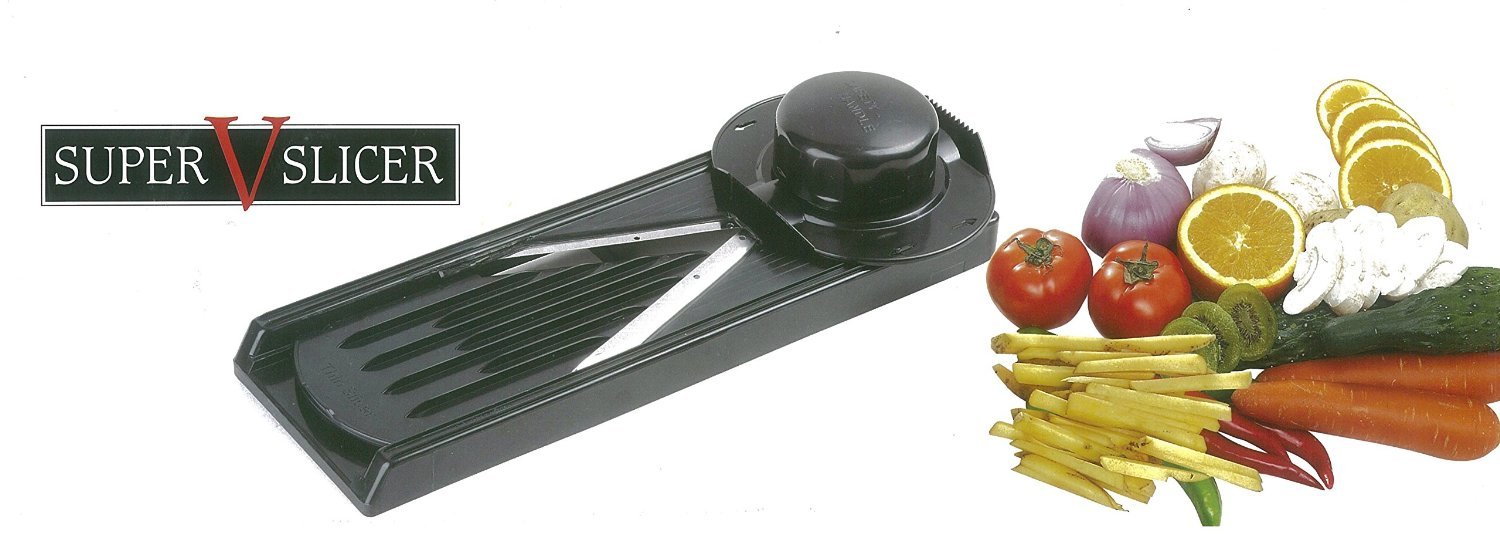 Super V Slicer Stainless Steel 5 in 1 Multi Purpose Professional Fruit