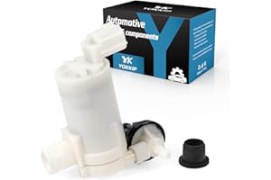 YOKKIP Windshield Washer Pump - Replacement for Nissan Murano Quest Rogue, Infiniti EX35 EX37 FX35 FX37 FX50 QX50 QX56 - Washer Fluid Pump with Grommet Replaces OEM: 28920-CA000