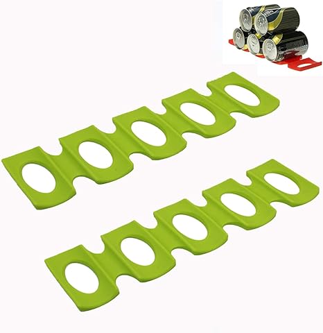 Mydio 2 Stück Weinflaschenstapler Bierdosenhalter Organizer Tragbarer