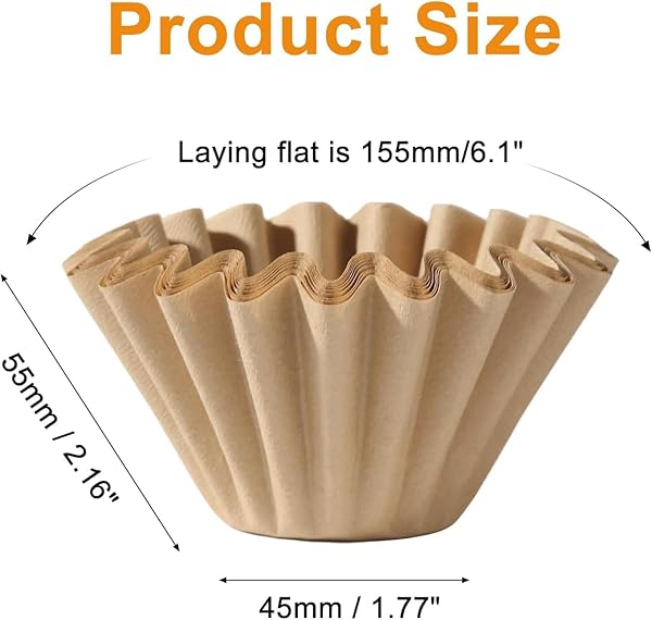 COFFEE FILTERS COMPATIBLE WITH NINJA COFFEE MAKER, 120PCS