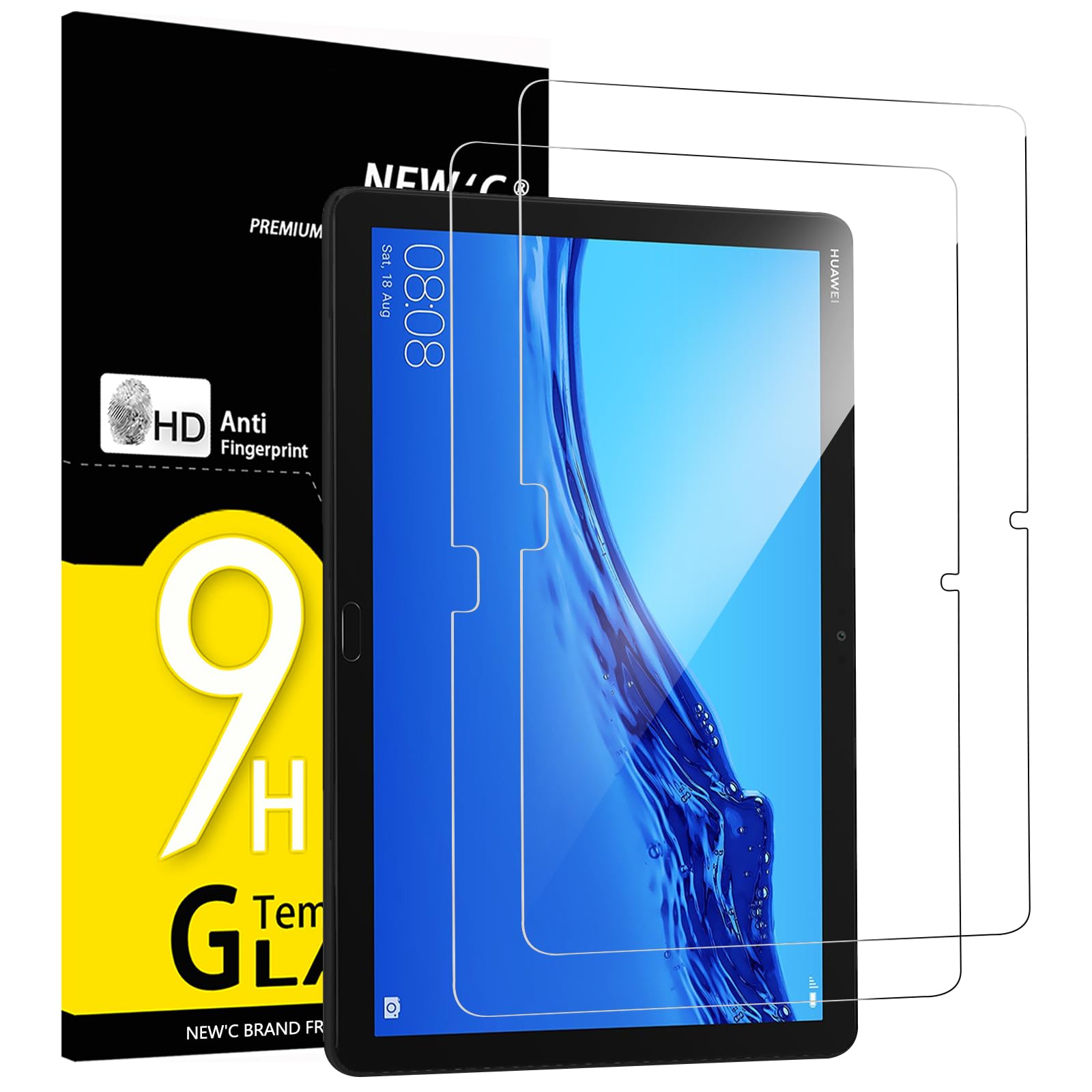 NEW'C 2 Pack Designed for Huawei MediaPad M5 Lite