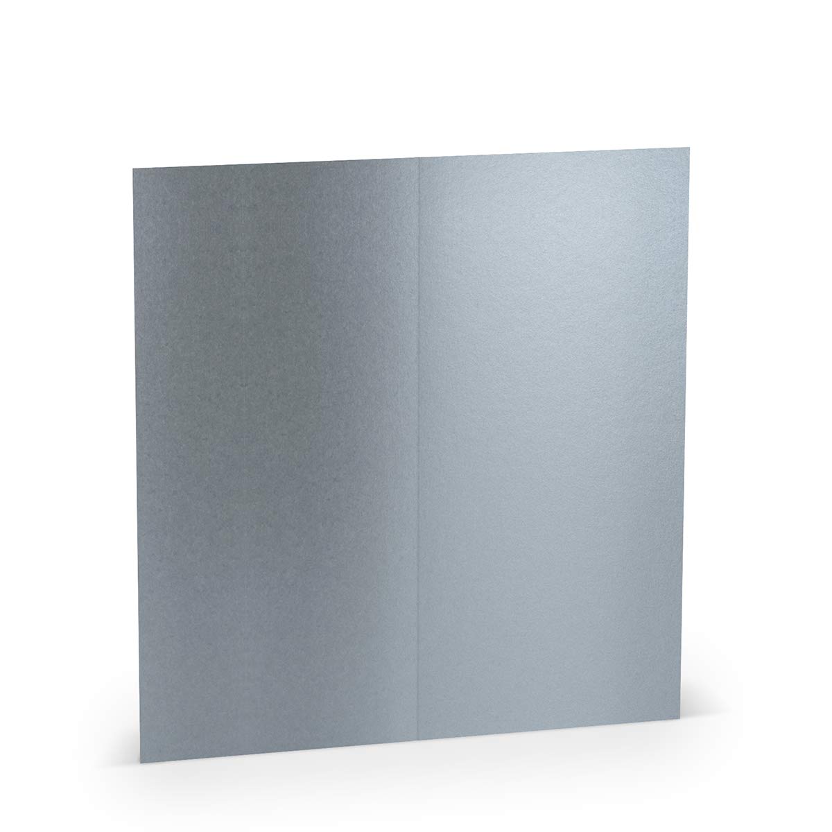 Paperado DL Folded Card - Silver (Pack of 5)