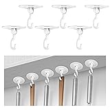 Adhesive Hooks Hanging Ceiling & Wall: Heavy Duty