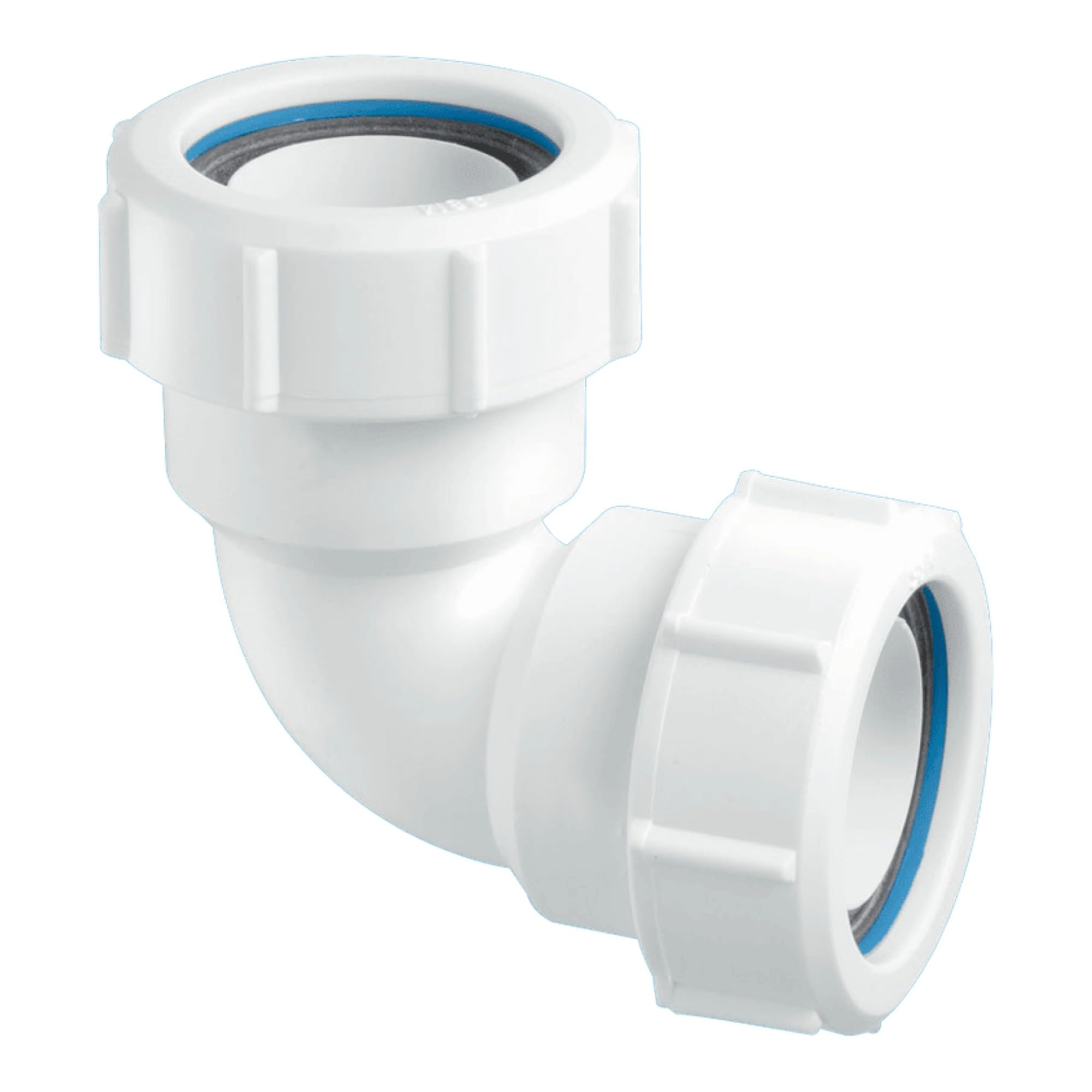 McAlpine MT4 90 Degree Multifit Bend - White