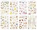 Molang Sticker Ver.1~3 - Cute Rabbit Charactor Diary Scrap Book Scrapbooking Decor Decoration 6 Sheets Lot Korean Stationery (Ver.4)