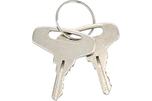 Notonmek Ignition Keys 66711-55240 55240 Fit Kubota,Allmand, Broce, Finn, Gehl, Kubota, Lay-Mor, Tenant, Thomas for Tractor Generator B&GL Series B5200D B6200D B7200D B7200E B8200DP