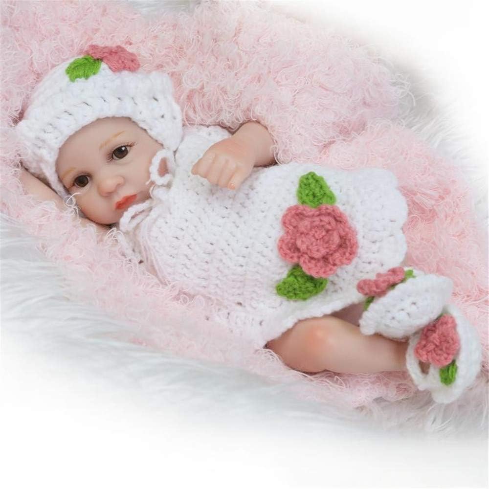 Prezzo LULU 26Cm Silicone Pieno Corpo Reborn Girl Baby Doll Giocattoli Realistici Baby Reborn Doll Bambino Compleanno Bebe Regalo Bambole Rinate Offerte