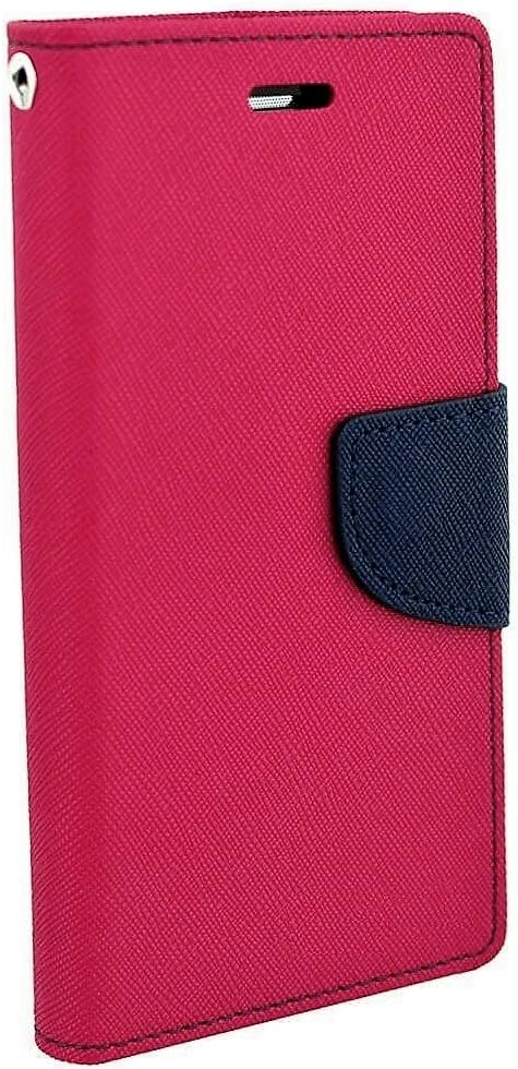 Avzax Luxury Diary Wallet Style Flip Cover Case with Magnetic Lock for Huawei P10 Lite (Pink)