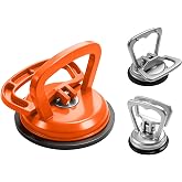 SPERQUEX Car Dent Puller, 3 Pack Dent Removal Tool, Car Handheld Puller Kit, Strong Suction Cup Dent Puller, Repair Kit for Car Body, Glass, Screen, Moving Objects (Aluminum Alloy)