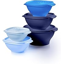 Tupperware Heritage Wonderlier 12 Piece Food Storage Bowl Set in