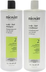 Nioxin System 2 Scalp Therapy Conditioner Cleanser Duo Unisex 33.8 Oz Fullness view 2