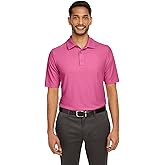 Core 365 Men's Fusion ChromaSoft Pique Polo L Charity Pink