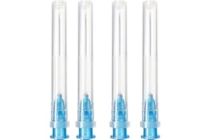 CAREACH 100Pack 23g 1.5 inch Needle, Lab Dispensing Accessories, Measurement, Refilling Inks