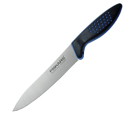 Fiskars Profi Kochmesser Serie Oslo 6,9,12,15,19,cm Klingen Solinger Stahl sehr scharf ! (15cm)