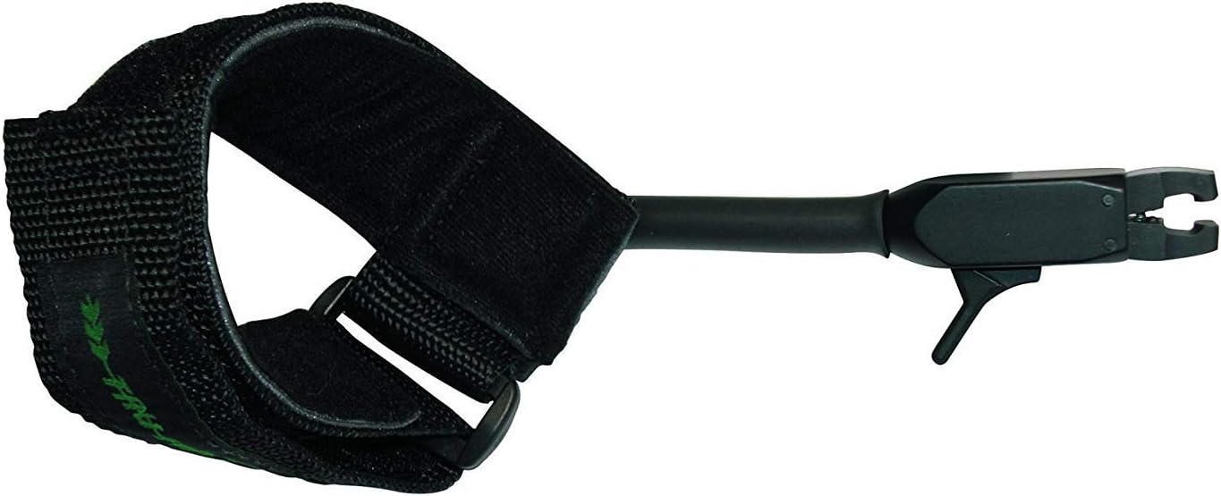 TruFire Patriot Archery Compound Bow Release - Adjustable Black Wrist Strap