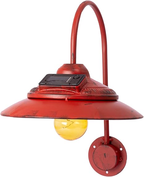 TacSeven Solar Barn Light Outdoor, Wall 