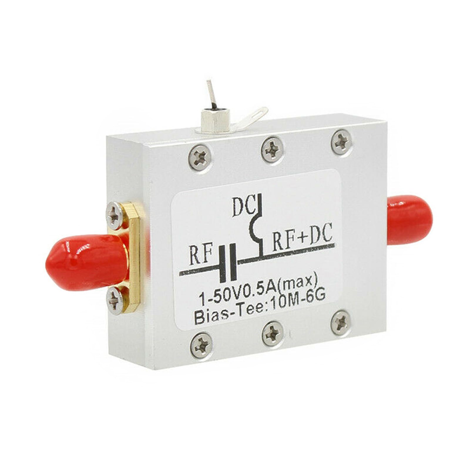 Bias Tee Akozon 10MHz-6GHz - Pour Radiofréquence Et Hyperfréquence | Isolation DC | Filtrage Signal