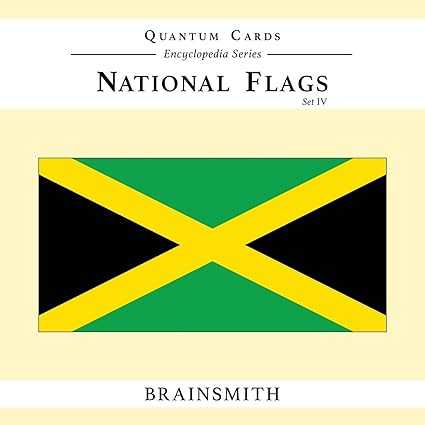 Brainsmith Quantum Flash Cards, National Flags - Educational Flashcard Set 4 for Toddlers and Kids (8 months to 8 years) for Brain Development