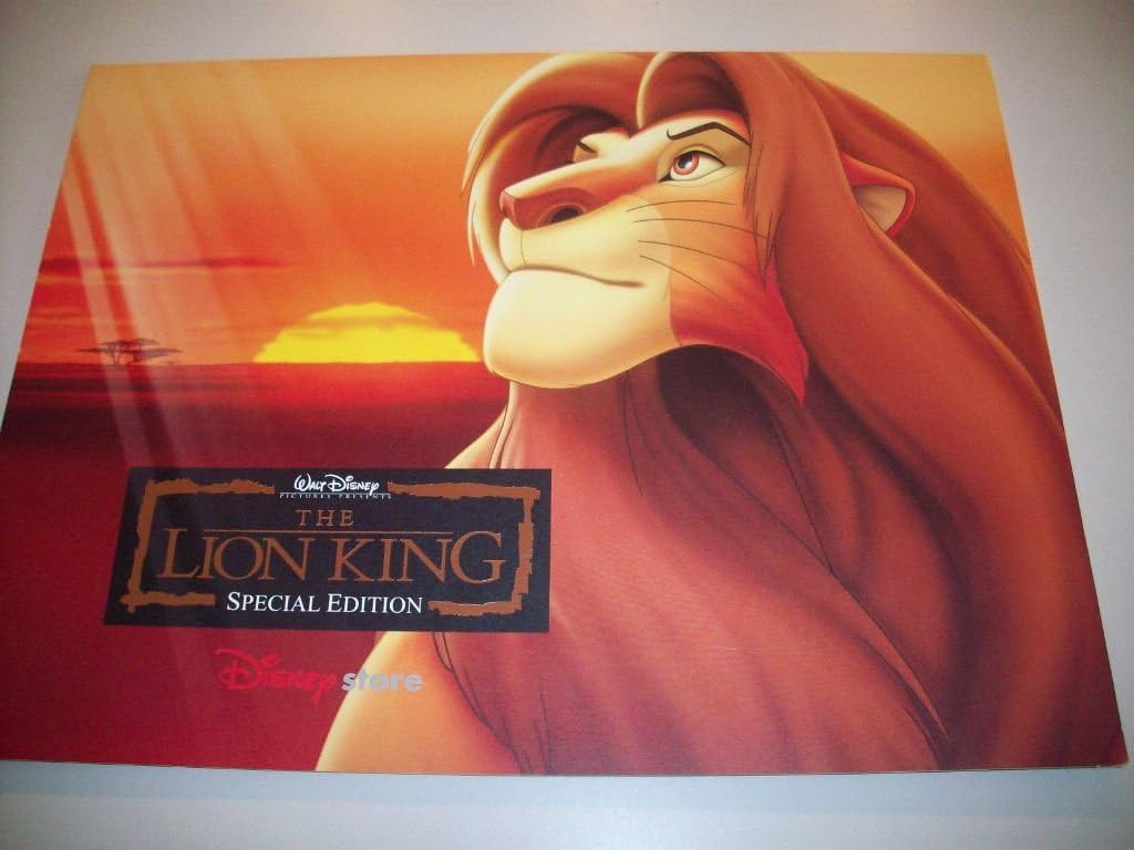 disney lion king lithograph value