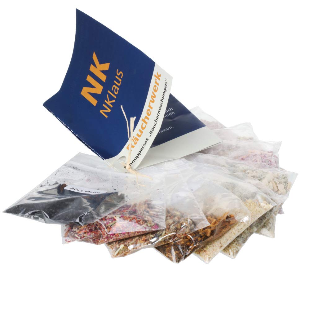 NKlaus Starter Pack Incense Set 10tlg. Instructions Incense Mixtures 1519