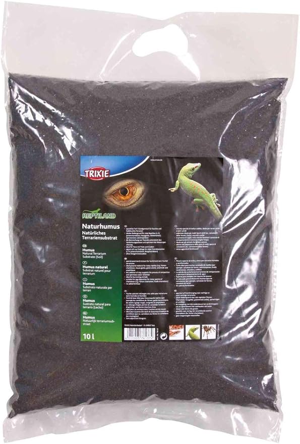 TRIXIE Humus, Sustrato Terrario Tatural (suelo), 10 l, Reptiles 