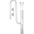 JARDLI Glass Lily Pipe Inflow with Surface Skimmer for Aquarium Planted Tank (13mm for 12/16mm (1/2'' i.d.) tubing)