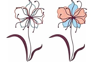 XMZZMX Phalaenopsis Flowers Plant Metal Cutting Dies for Card Making, Paper Embossing Die Cuts Kit Templates, Storage Pockets Supplies, Photo Frame Album DIY Scrapbooking Stencils Sets