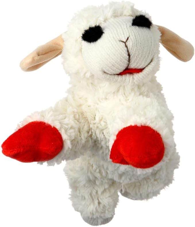 Multi Pet Lamb Chop Dog Toy, 10" [2Pack] Pet Supplies