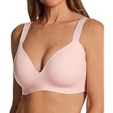 Le Mystere Women's Smooth Shape 360 Smoother Wireless Bra, 7719, Powder Pink, 34G