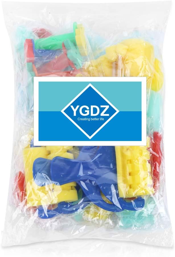 39pcs Kids Paint Sponges, YGDZ Early Learning Kids Toddlers Paint Brushes Sponge Stamps Foam Art Craft Drawing Tools