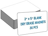 IMAGAME Dry Erase Magnets, Blank Magnetic Dry Erase