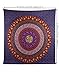 RAJRANG Large Hippie Mandala Tapestry 90x84 Inch Multicolor Bohemian Indian Dorm Tapestries Decor Psychedelic Wall Hanging Ethnic Decorative Urban Tapestry