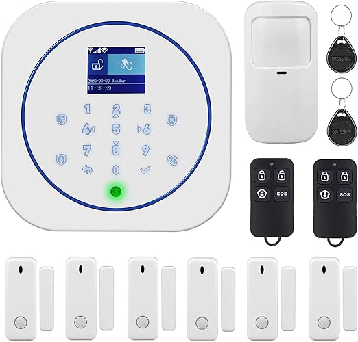 alexa compatible home alarm