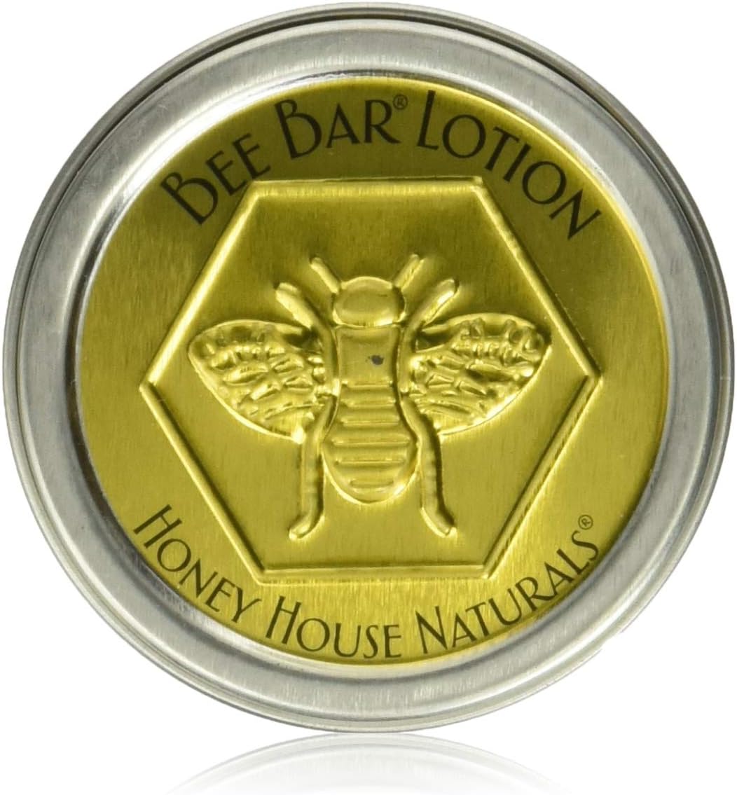 Bee Bar Lotion De Honey House Naturals Para Mujeres Loción De Manos Y Cuerpo En Barra 0.6 Oz / 17G Vanilla